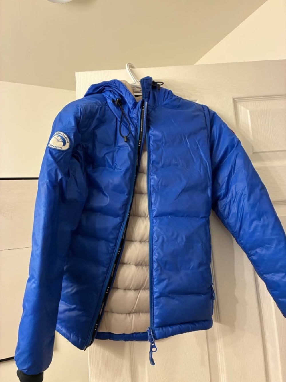 Royal Blue Canada Goose Jacket- size small
